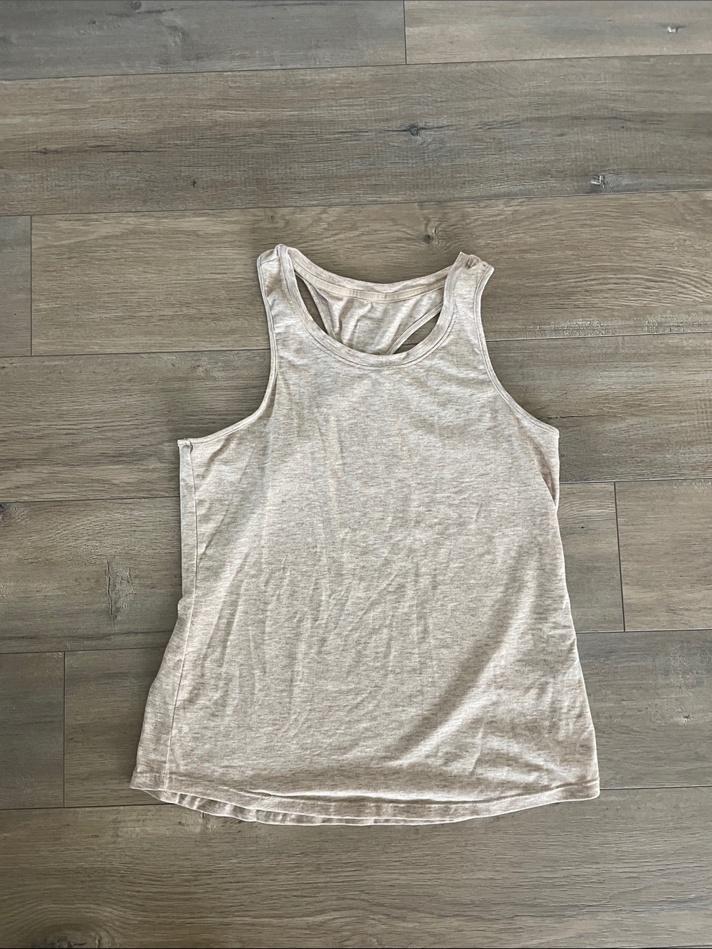 Light Beige Women’s Tank Top - Casual Everyday Layering
